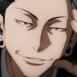 😏 emoji Стикеры @anime_sticks Telegram sticker 21 of 50