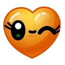 🧡 emoji Анонимный чат: @anonimnyi_chatbot 💓 Telegram sticker 5 of 37