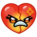 😡 emoji Анонимный чат: @anonimnyi_chatbot 💓 Telegram sticker 16 of 37