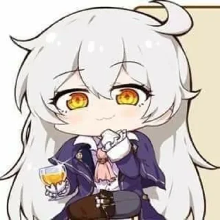 🍷 emoji Сирин - @Tg_stickersu Telegram sticker 5 of 39