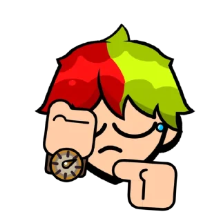 ⏰ emoji Название в процессе Telegram sticker 5 of 17