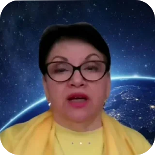 🌍 emoji Пані Олень Telegram sticker 18 of 18