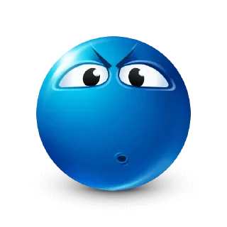 🧊 emoji blue Telegram sticker 24 of 67
