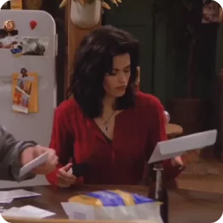 Sticker from ˗ˋ monica geller ˊ˗ @pretor1a