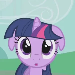 😮 emoji Twilight Sparkle Animated Telegram sticker 7 of 63