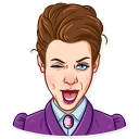 😉 emoji Doctor Who Telegram sticker 11 of 35