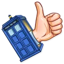 Sticker from Doctor Who