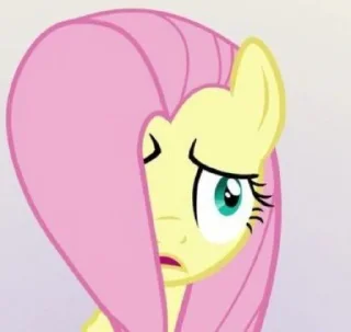 🥺 emoji Fluttershy | @MyLittlePony_bots Telegram sticker 21 of 85