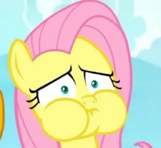 Sticker from Fluttershy | @MyLittlePony_bots
