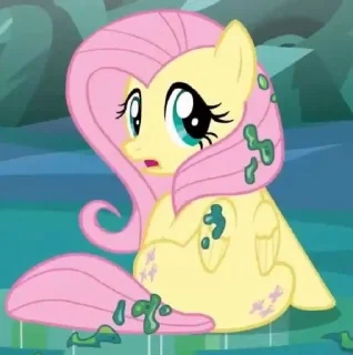 😜 emoji Fluttershy | @MyLittlePony_bots Telegram sticker 17 of 85