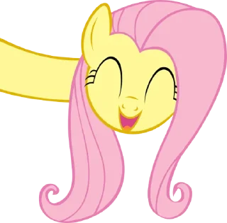 😁 emoji Fluttershy | @MyLittlePony_bots Telegram sticker 8 of 120