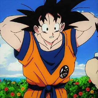 😒 emoji Son Goku by @SONGOKU_SOLO ➡️ @Ctikerubot Telegram sticker 8 of 101