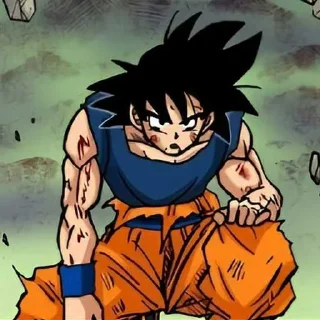 😒 emoji Son Goku by @SONGOKU_SOLO ➡️ @Ctikerubot Telegram sticker 18 of 101