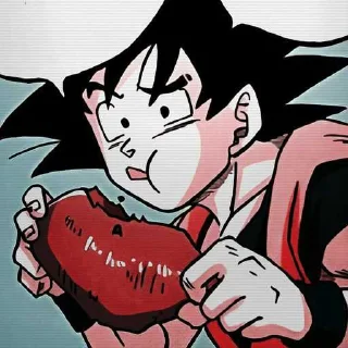 😎 emoji Son Goku by @SONGOKU_SOLO ➡️ @Ctikerubot Telegram sticker 20 of 101