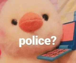 👮‍♂ emoji 🐥 Telegram sticker 8 of 24