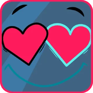 😍 emoji Vox Emoji Telegram sticker 18 of 26