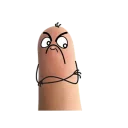 Sticker from Fingers @TVstickers