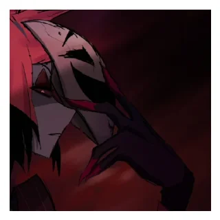 🤕 emoji Стикеры Аластора Telegram sticker 9 of 21
