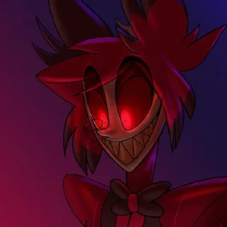👀 emoji Стикеры Аластора Telegram sticker 7 of 21