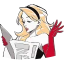 🤩 emoji Элинор и Джордж @stickers_vk Telegram sticker 20 of 48