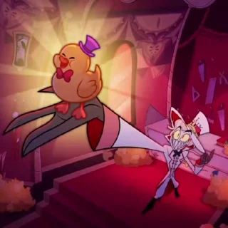 Sticker from lucifer morninstar-hazbin hotel @Hazhell00 ➡️ @Ctikerubot
