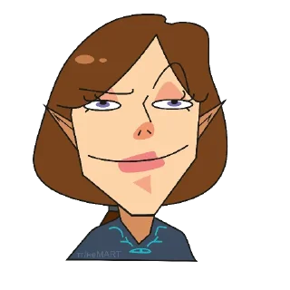 👄 emoji Лаэль Telegram sticker 5 of 14