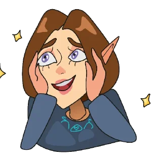 😍 emoji Лаэль Telegram sticker 11 of 14