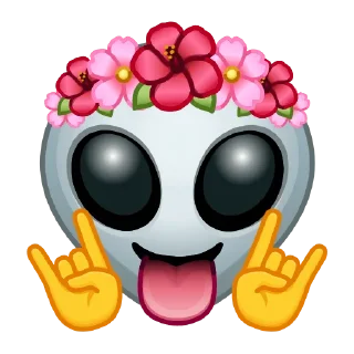 👽 emoji Crazy Emoji - @TgSticker Telegram sticker 23 of 101