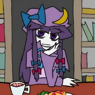☕ emoji Toast's Random Touhou Pack: @ToastsRandomBin Telegram sticker 15 of 43