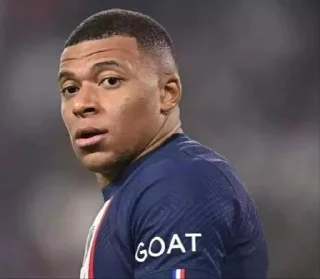 Sticker from Mbappé