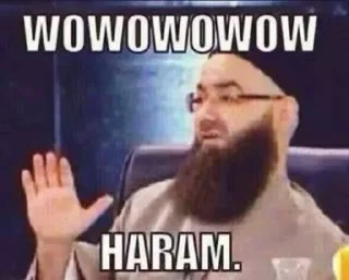 ✋ emoji I’m a muslim broo Telegram sticker 14 of 28
