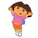 Sticker from Dora the Explorer