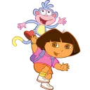 Sticker from Dora the Explorer
