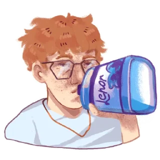 Sticker from Рыжий балбес @meowmovka