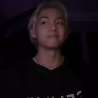 🥰 emoji taehyung @jkkv06 by @offstikbot Telegram sticker 23 of 25