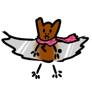 Sticker from Mike The Bat @Kukusik2022