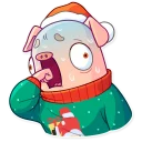 😨 emoji Mr. Piggy Telegram sticker 4 of 35
