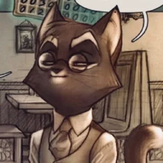 🌟 emoji Mordecai Heller Telegram sticker 9 of 46