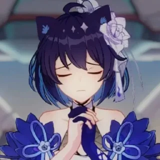 💙 emoji Seele by @saw_ggg Telegram sticker 6 of 74