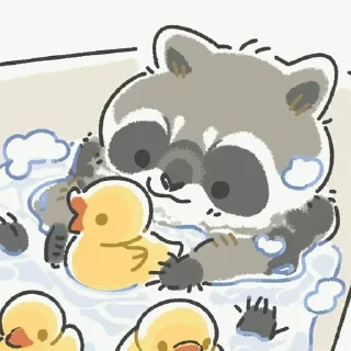 ☺️ emoji еноты Telegram sticker 8 of 67