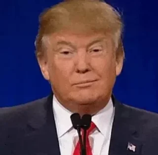 Sticker from Donald Trump
