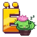 🔤 emoji chpic.su • @Premium_Stikers | Алфавит ВК Telegram sticker 7 of 52