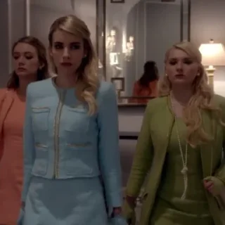 Sticker from Scream queens