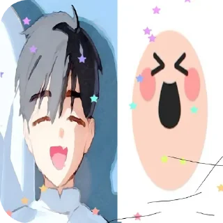 👄 emoji Alien stage (≧∇≦)/ Telegram sticker 18 of 27