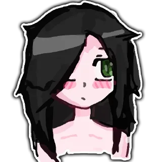 ☺️ emoji Tomoko by @anime_stickerr Telegram sticker 16 of 35
