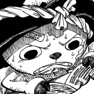 😥 emoji Chopper Telegram sticker 5 of 23