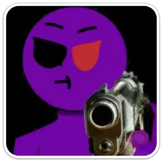 😠 emoji Дарк Афтон Telegram sticker 5 of 79