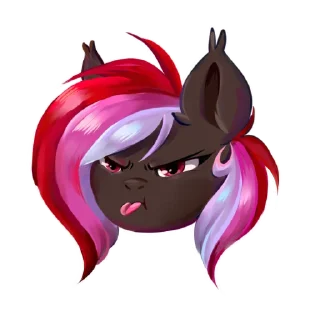😠 emoji The Best Manehattan Academy Telegram sticker 17 of 69