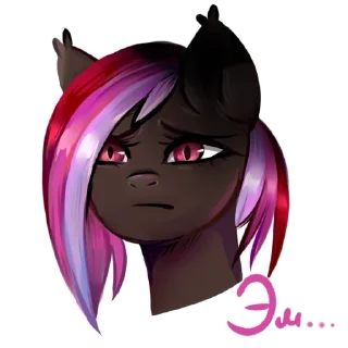 😐 emoji The Best Manehattan Academy Telegram sticker 16 of 69