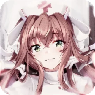 Sticker from Monika🍀 @qwe1ma